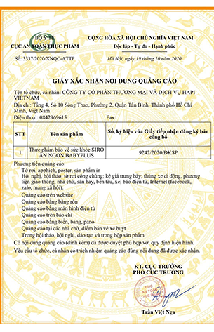 Chứng nhận chất lượng